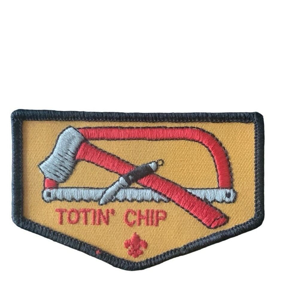 Vintage Boy Scouts Scout Totin Patch BSA NOS